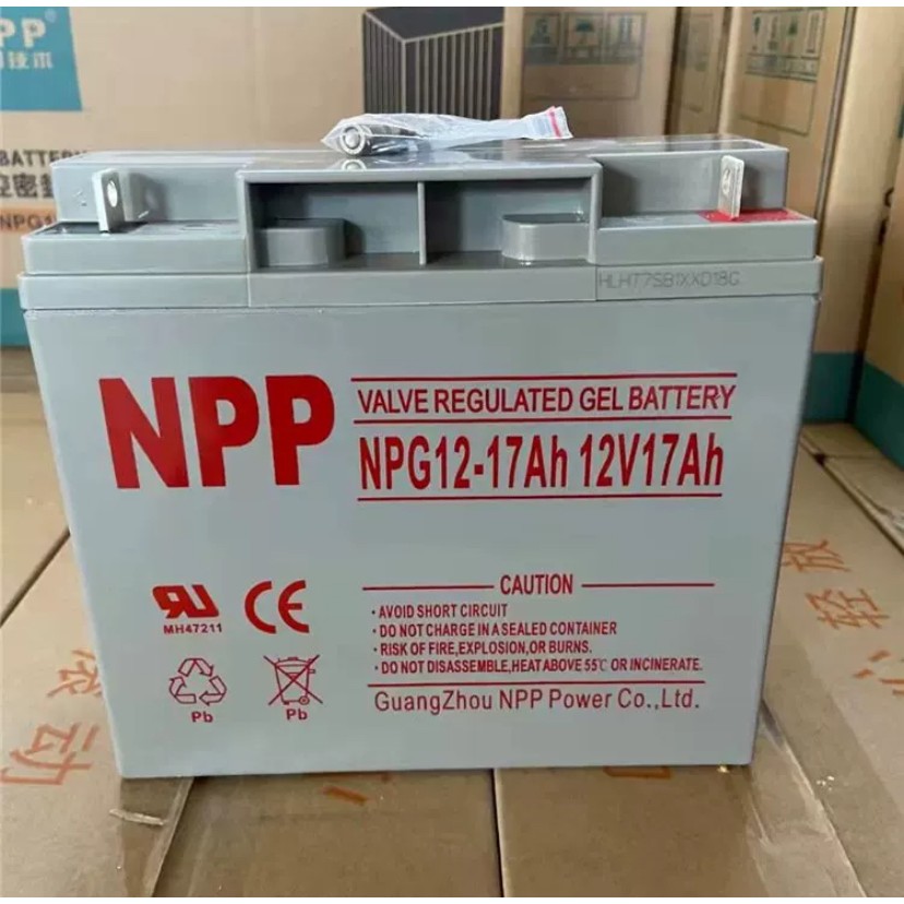 npp耐普NP12-7Ah蓄电池12V5 9 12 17 24 38 40 65 100ah电梯UPS源