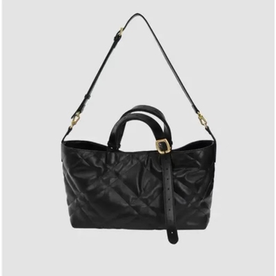 U家菱格女包2026春季新款小香风绗缝气质包大容量手提斜挎单肩包