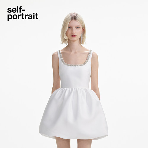 self-portrait花苞连衣裙