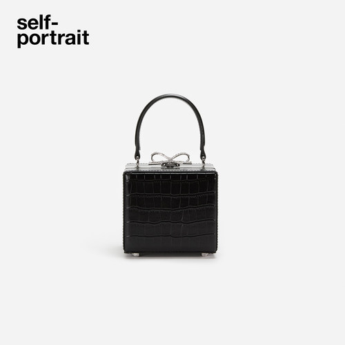 self-portrait蝴蝶结小方包