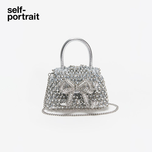 self-portrait蝴蝶结信封包