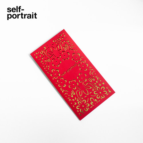 self-portrait  新年蕾丝镂空利是封