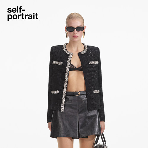 self-portrait小香风高级开衫