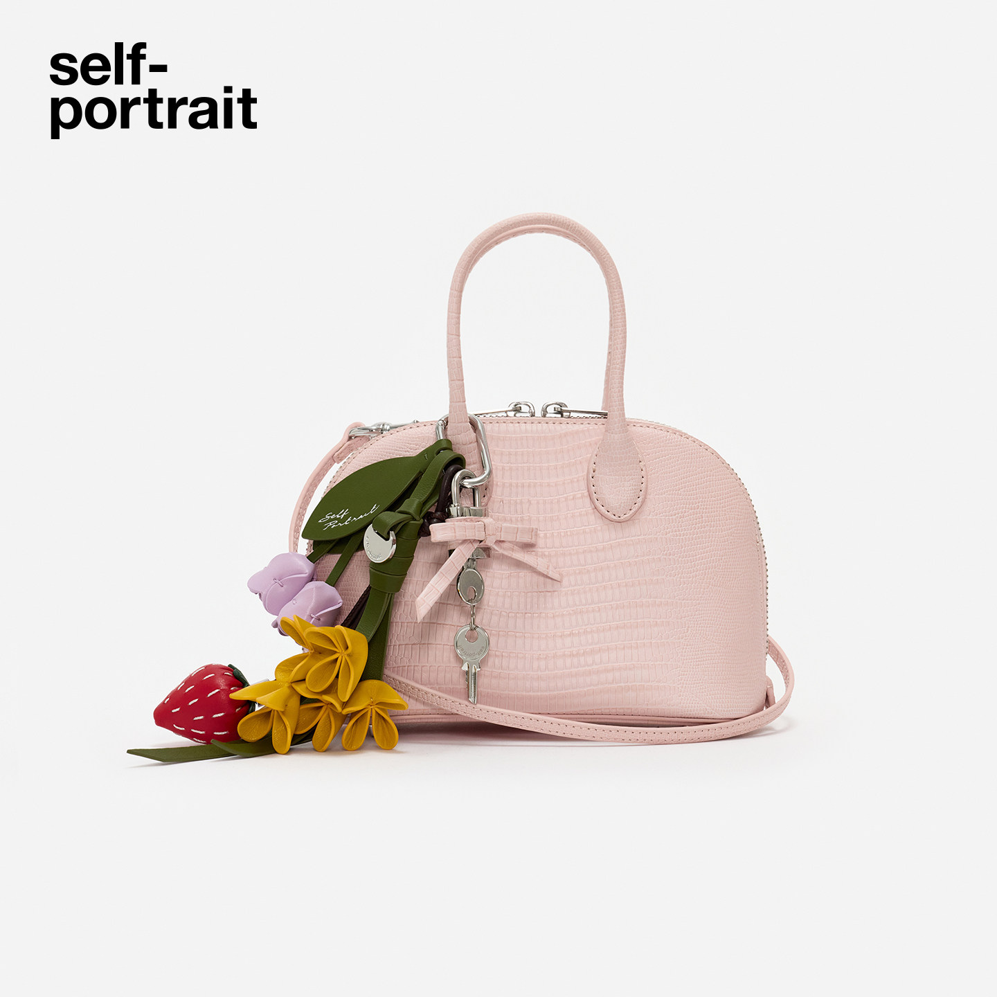 self-portrait手提贝壳包