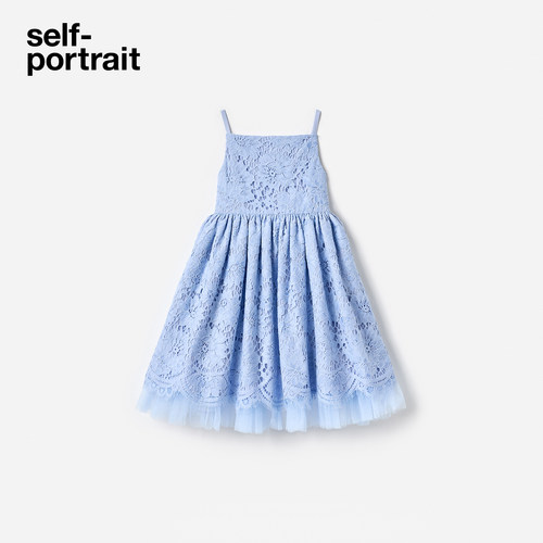 self-portrait蕾丝蓬蓬裙