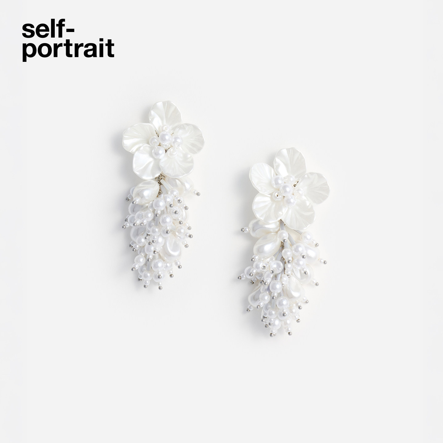 self-portrait流苏耳环