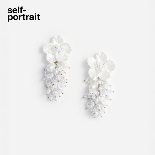 self-portrait流苏耳环