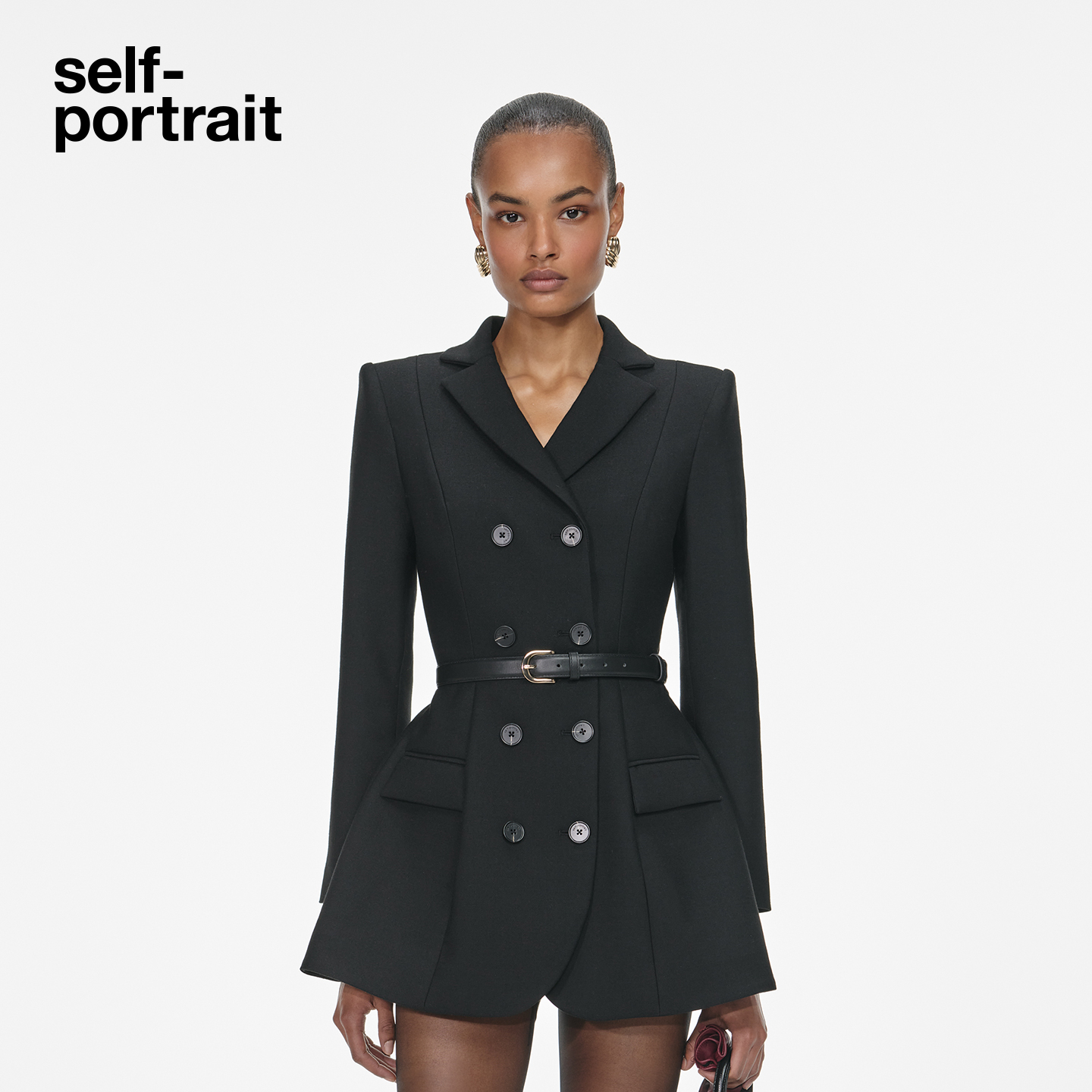 self-portrait西装外套连衣裙