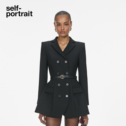 self-portrait西装外套连衣裙