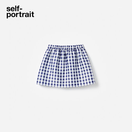 self-portrait塔夫绸半身裙