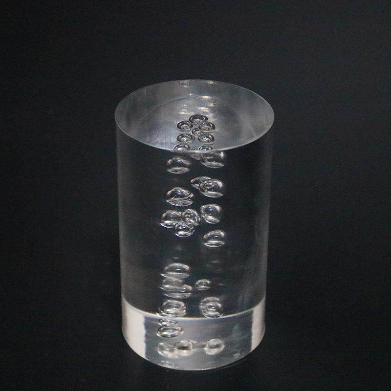 亚克力气泡棒PMMA高透明管有机玻璃棒专业抛光磨砂亚克力棒