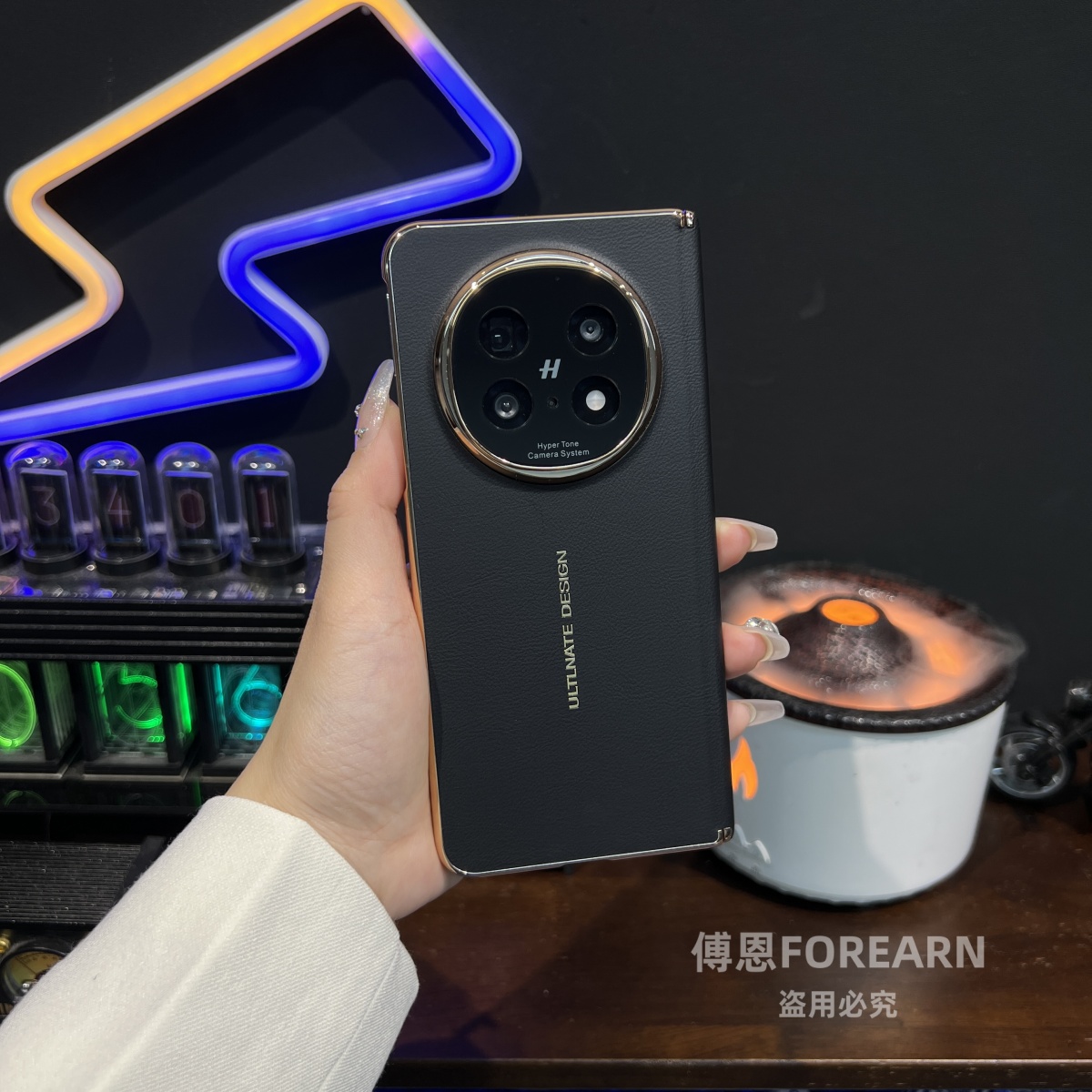 适用oppofindn5超薄中轴手机壳