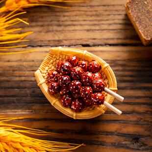 成都手信糖油果子冰箱贴美食道具小吃食物摆件饭店餐厅装饰品