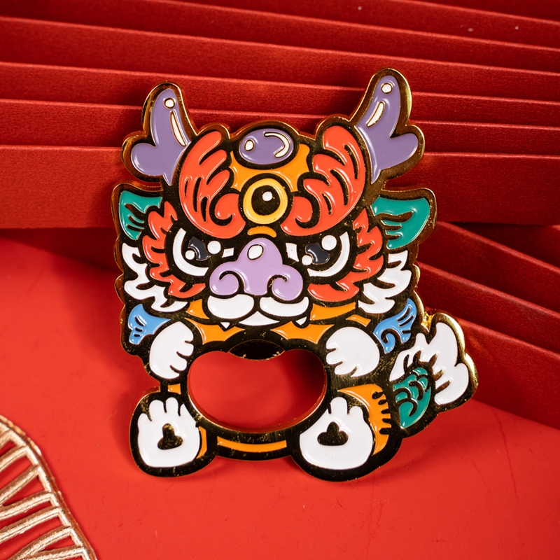 祥龙进宝冰箱贴开瓶器伴手礼礼品