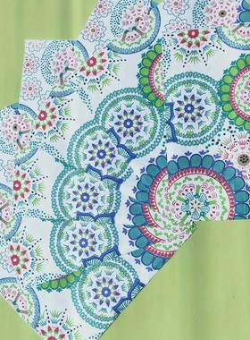 BOHO Floral Paper Napkins Decoupage Party Decor 蝶骨巴特纸巾