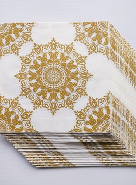 BOHO Decorative Dinner Paper Napkins Decoupage 蝶骨巴特纸巾