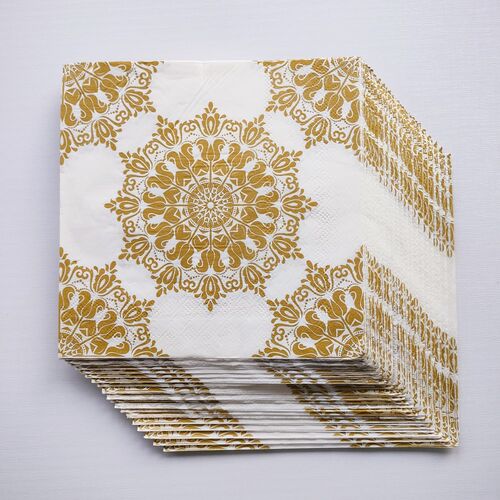BOHO Decorative Dinner Paper Napkins Decoupage 蝶骨巴特纸巾