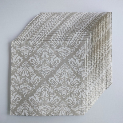 Nordic Gray Paper Napkins Party 北欧风酒店家居蝶骨巴特餐巾纸