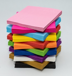 Party Solid Napkins Paper 纯色彩色生日婚礼派对餐巾纸巾 Color
