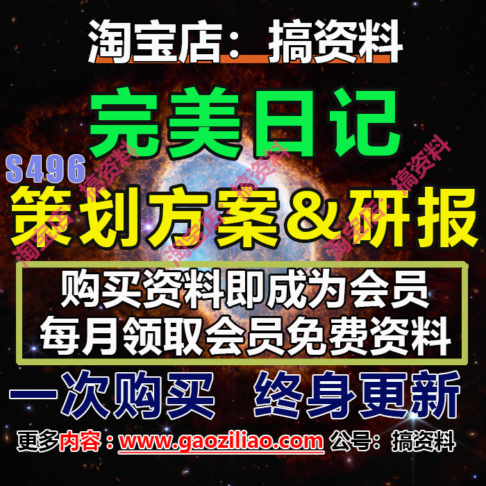 24.5月更9份国潮美妆完美日记活动推广策划案研报PPT(代写文案）