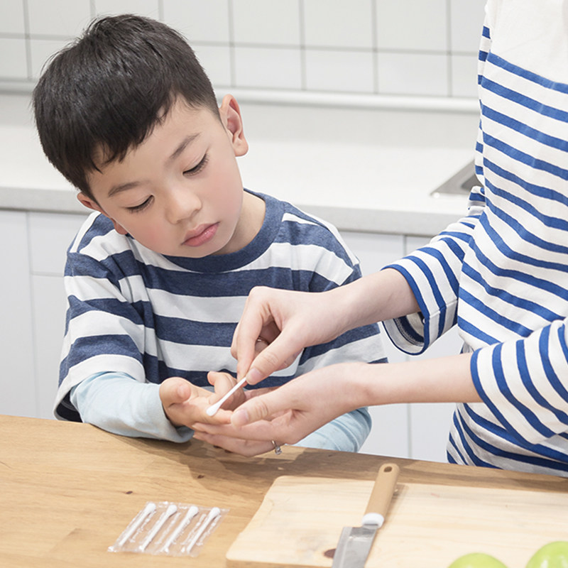 瀚思儿童医用棉签宝宝棉棒婴儿清洁用品独立装免污染大头棉不掉絮,婴童用品,宝宝棉棒/棉签,淘宝优惠券,粉丝福利购,淘宝优惠卷
