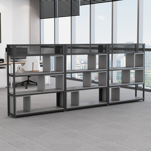 办公室隔断置物架隔断墙花架铁艺