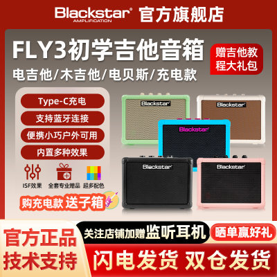 黑星户外便携蓝牙充电电吉他音箱