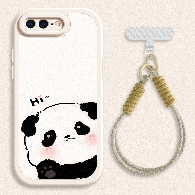小熊猫适用苹果11ProMax手机壳iphoneX套7/8plus新款x/xr夏天斜挎挂绳iphone11pro可背6splus女款xsmax
