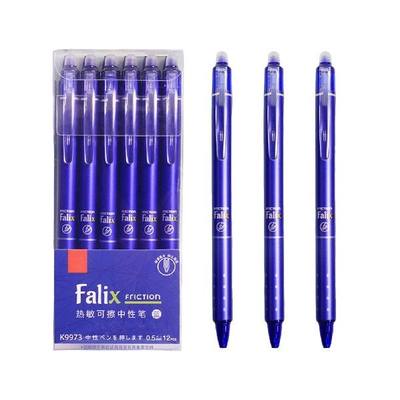 12pcs Stationery Press Rollerball Pen 0.5mm Gel Ink Pen