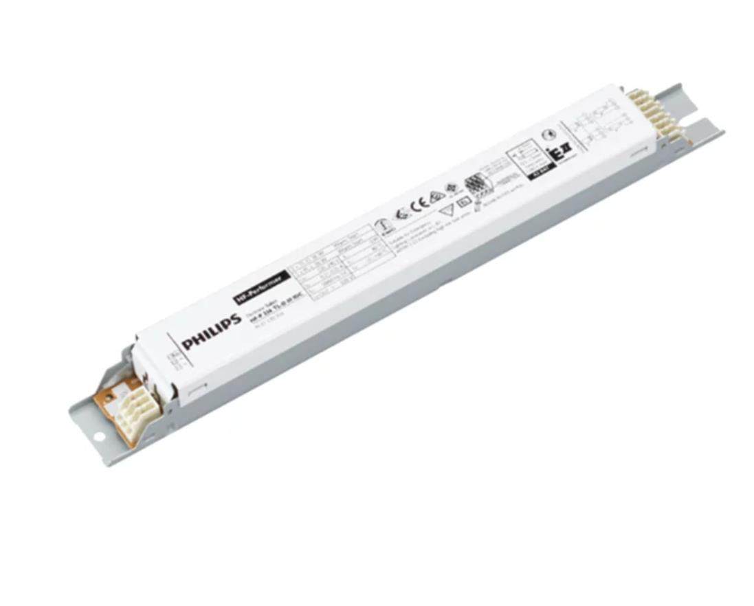 飞利浦高频电子镇流器HF-P 218一拖二T8灯管替代EB-P零下20度启动