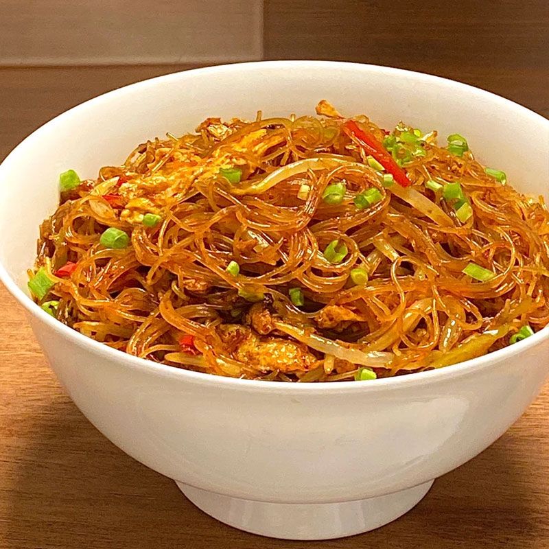 新竹米粉早餐夜宵地方特产深夜营养美食快手菜家用商用懒人代餐