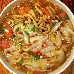 手擀面组合香辣西红柿劲道爽滑正宗营养早餐劲道爽滑劲道爽滑面食