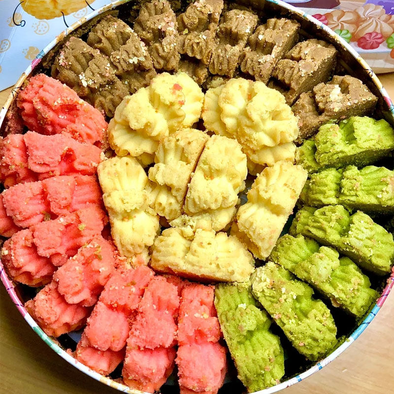 【常温储存】小花曲奇黄油奶香小花曲奇手工上海风味欧式经典曲奇