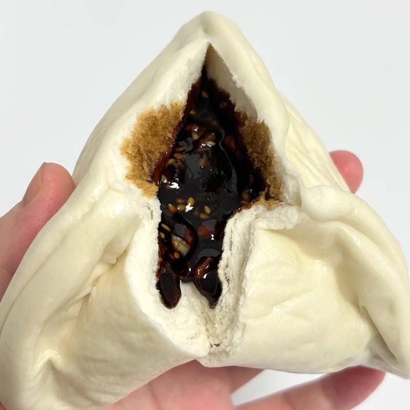 糖三角北方特色红糖馒头包子早餐速冻方便面点加热即食手工半成品