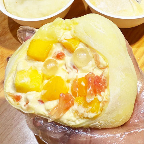 爆浆即食麻薯糯米糍粑团子