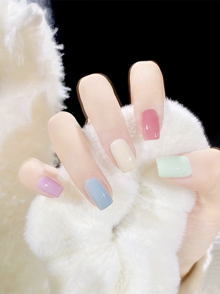 Solid Cream Gel Nail Polish 26-Color Japanese Set - Taobao product photo 5