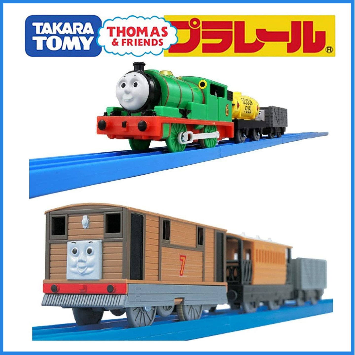 日本进口多美卡TOMY托马斯和朋友TS-06培西TS-11托比电动火车玩具