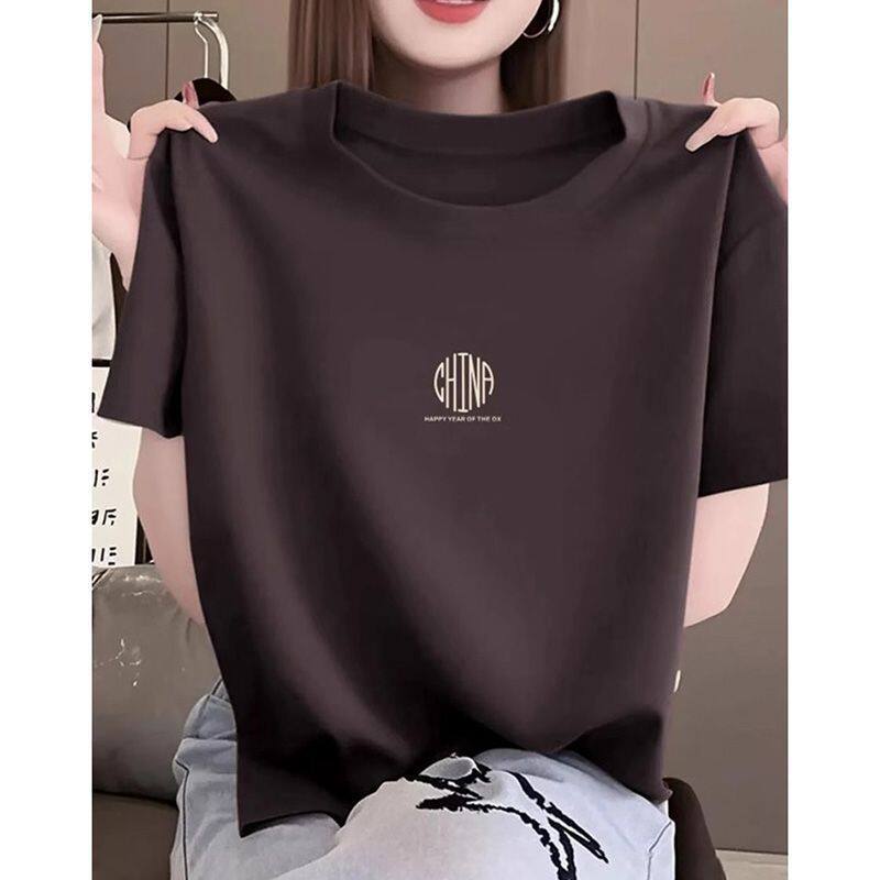 广州白马女装短袖夏季新款正肩图片