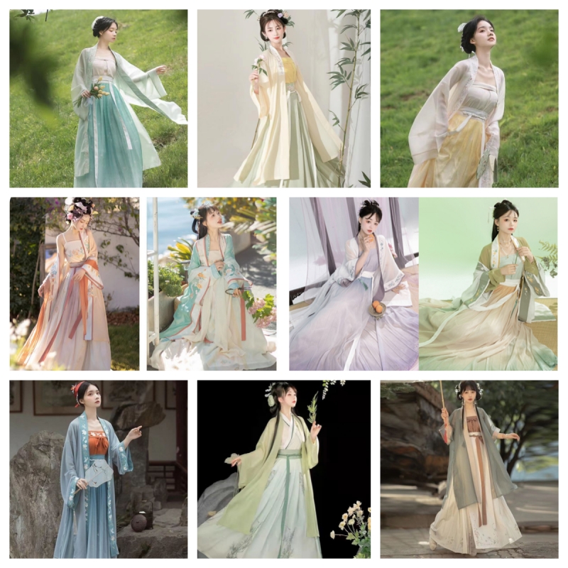汉服出租宋制超仙飘逸女袍