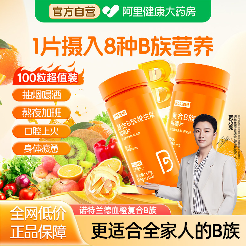 诺特兰德复合维生素b族片官方正品vb多种cVC烟酰胺旗舰店阿里健康,保健食品/膳食营养补充食品,维生素/复合维生素,淘宝优惠券,粉丝福利购,淘宝优惠卷