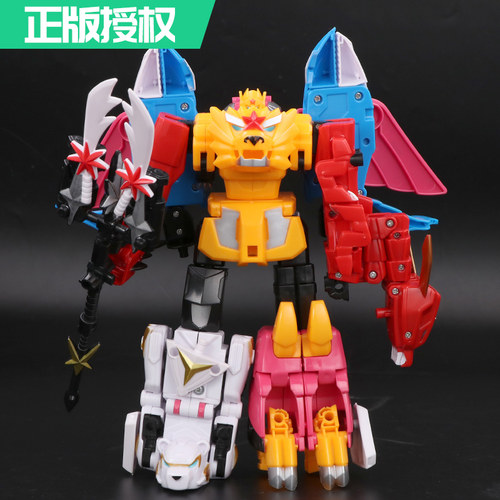 正版神兽金刚超变星甲玩具