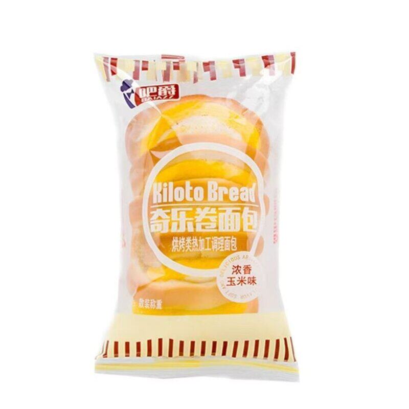 新鲜玉米夹心老式面包奇乐卷早餐饱腹零食糕点散装