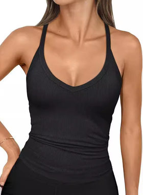 Women's Y2K milk silk vest sexy slim fit牛奶丝背心女性感修身