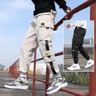 Men long 长裤 sweatpants 卫裤 casual workwear pants男工装