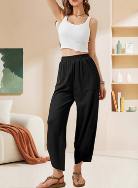Women's casual harem pants休闲时尚夏季新款女装休闲哈伦裤