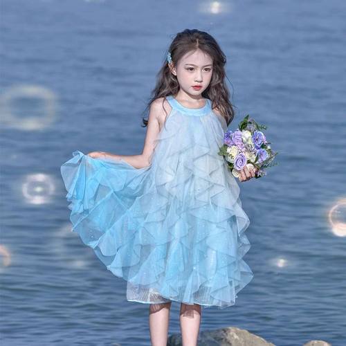 女宝宝漂亮夏季裙子儿童法式芭蕾