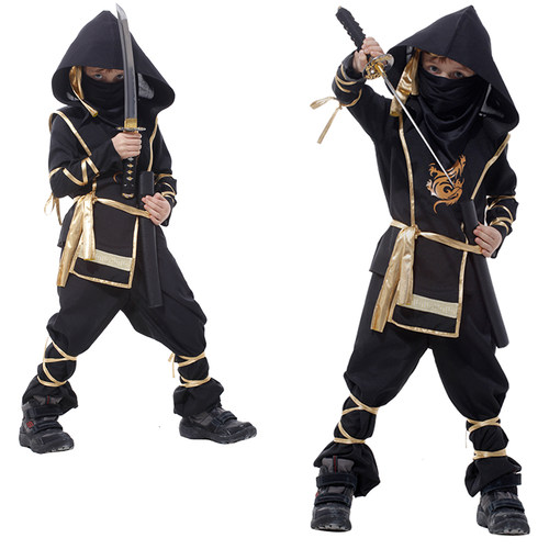 儿童服装男童演出服舞会忍者衣服