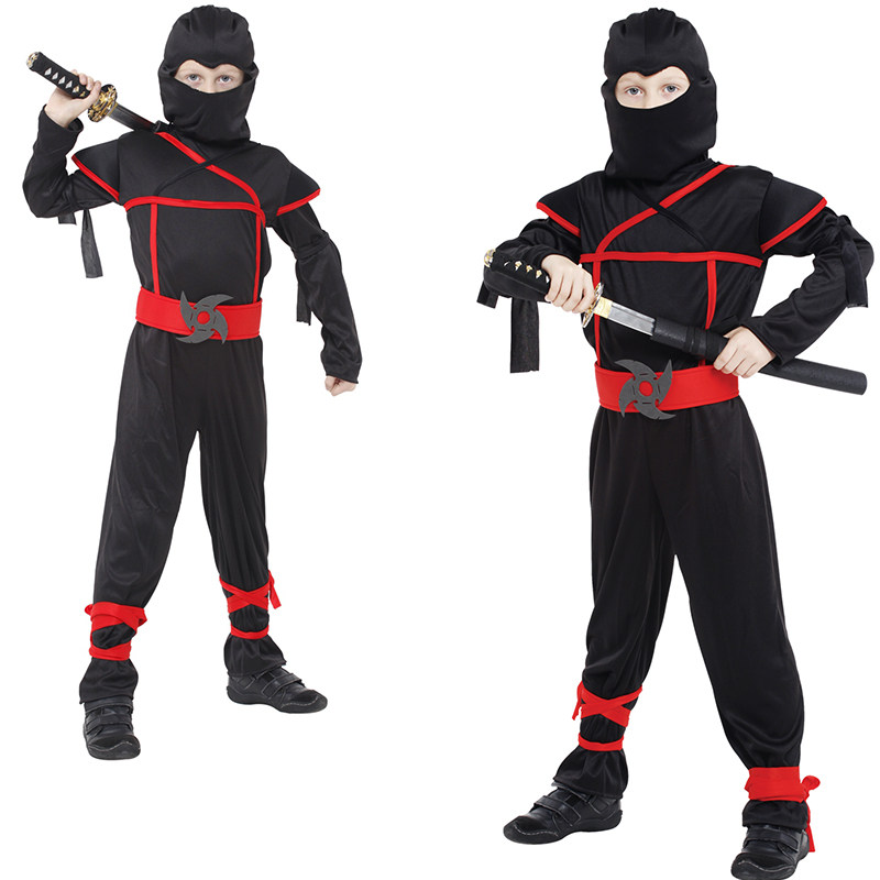 万圣节cosplay儿童忍者演出服
