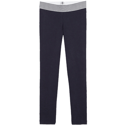 舒适多色松紧腰贴身打底长裤