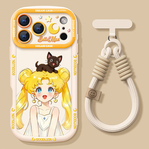 适用苹果17promax手机壳美少女